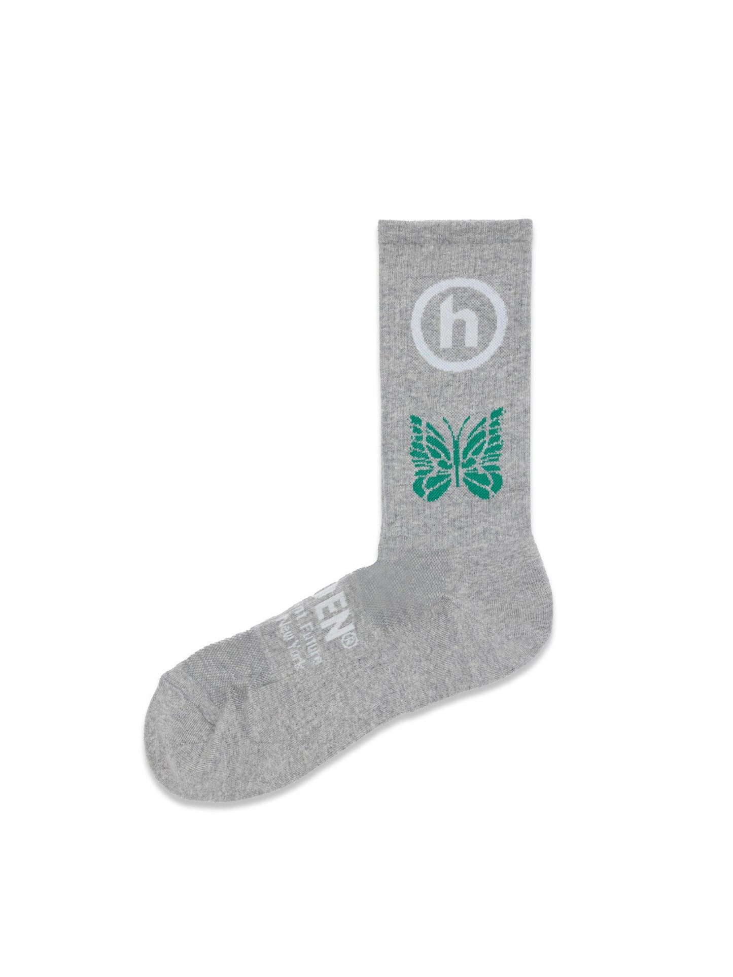 Hidden NY Hidden Needles Logo Sock Grey - Socks