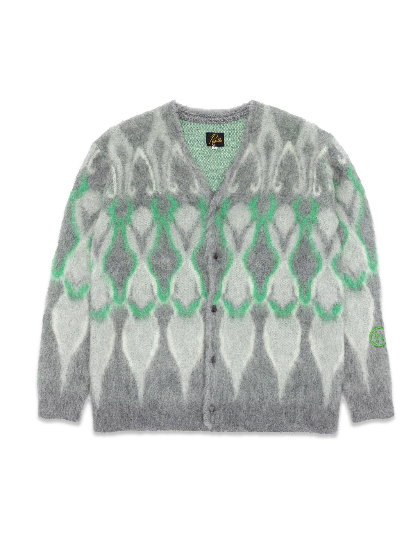 Hidden NY x Needles Psychedelic Mohair Cardigan