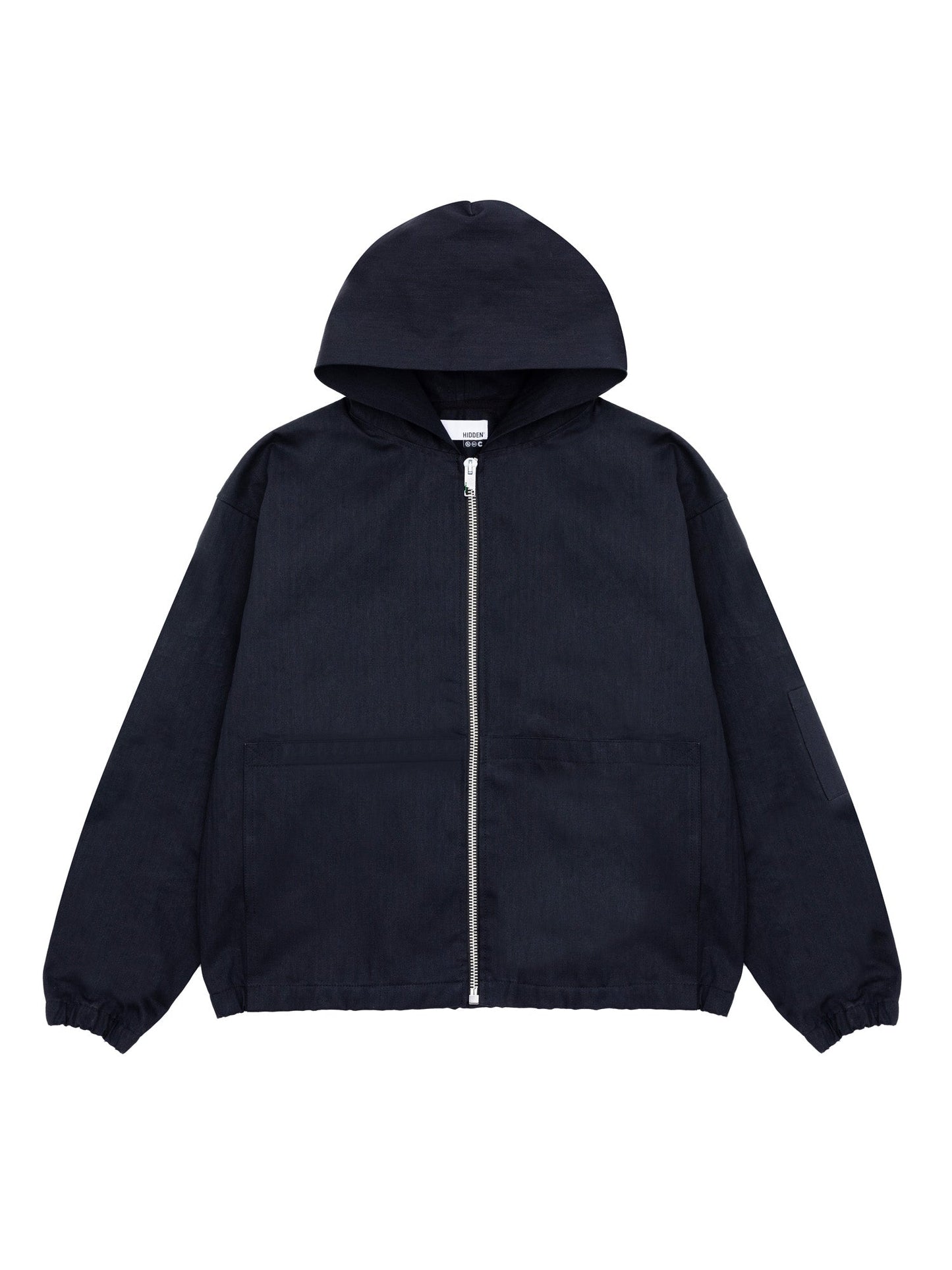 Hidden NY 3M Dragon Zip Shell Black Herringbone