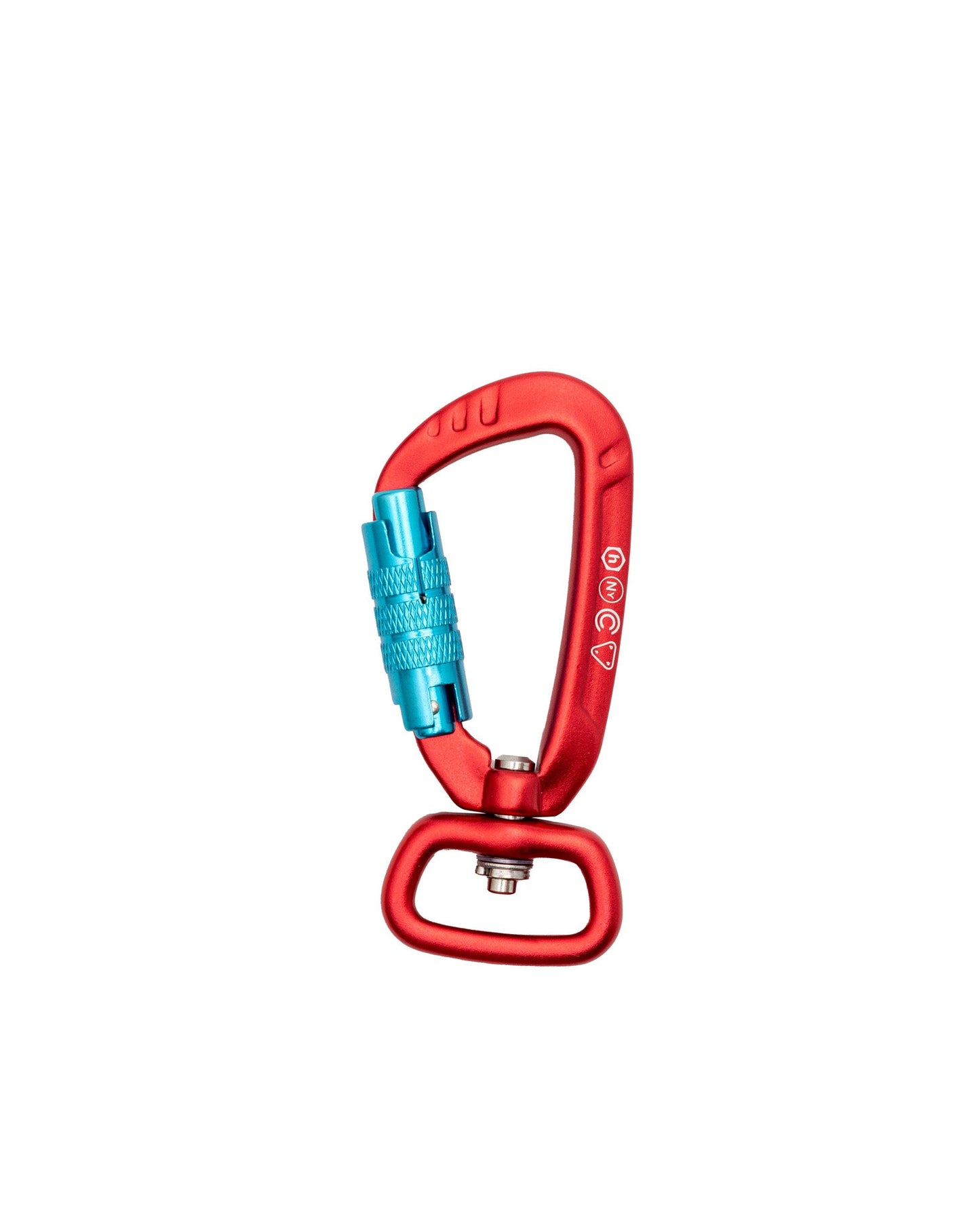 Hidden NY Disconnect Carabiner V2 Red/Teal