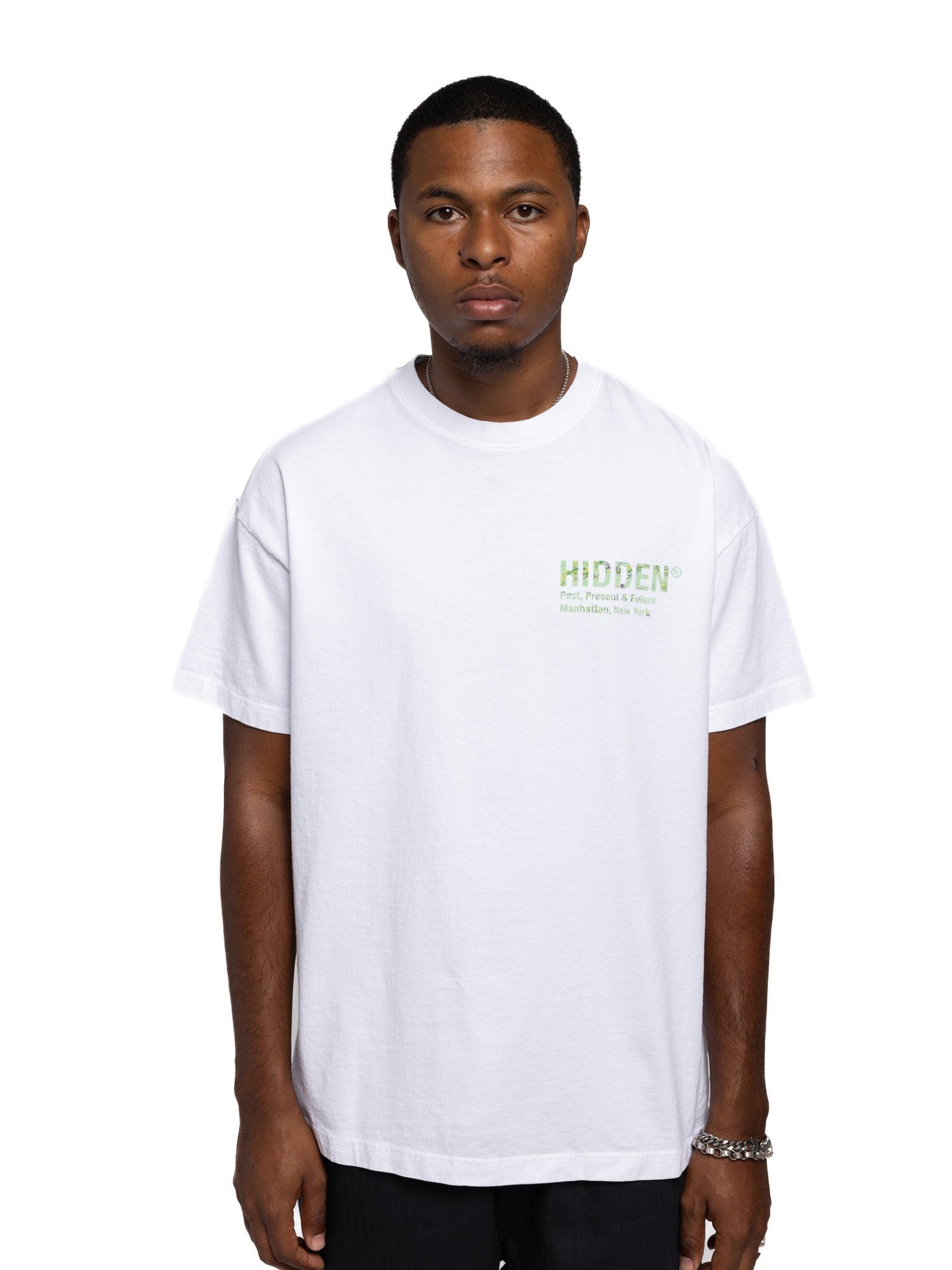 Hidden NY Bonsai H Logo Tee White