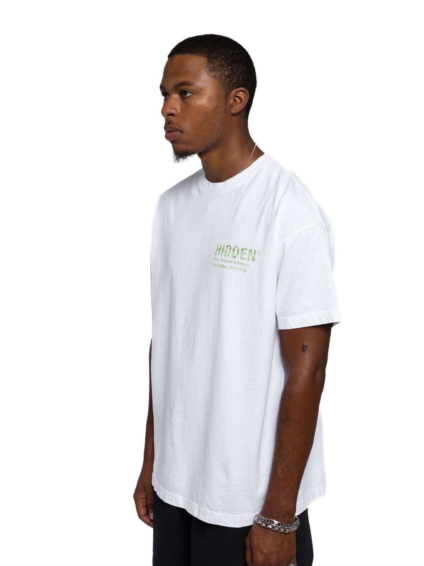 Hidden NY Bonsai H Logo Tee White