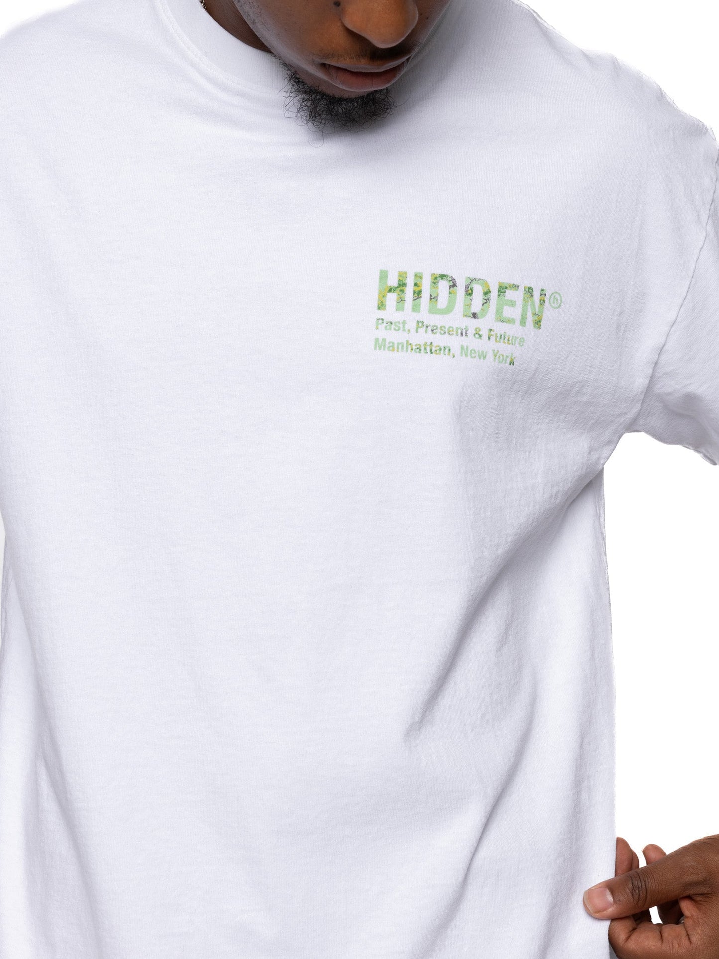 Hidden NY Bonsai H Logo Tee White