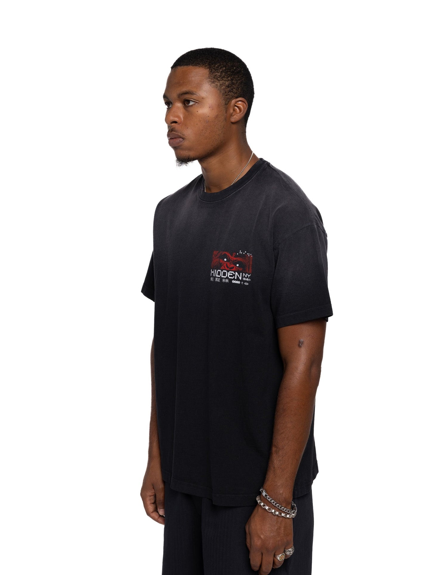 Hidden NY Bully Tee Washed Black