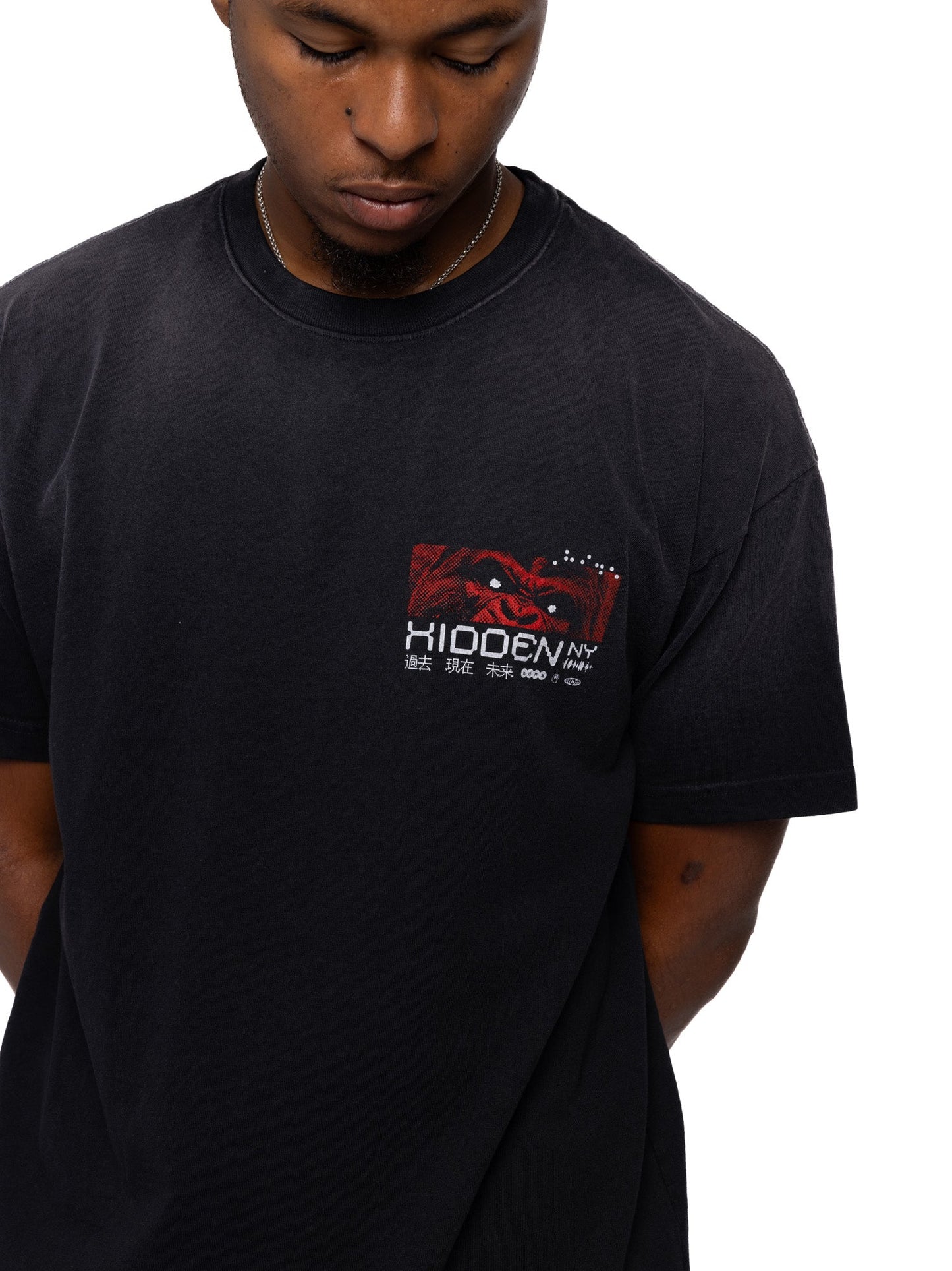 Hidden NY Bully Tee Washed Black