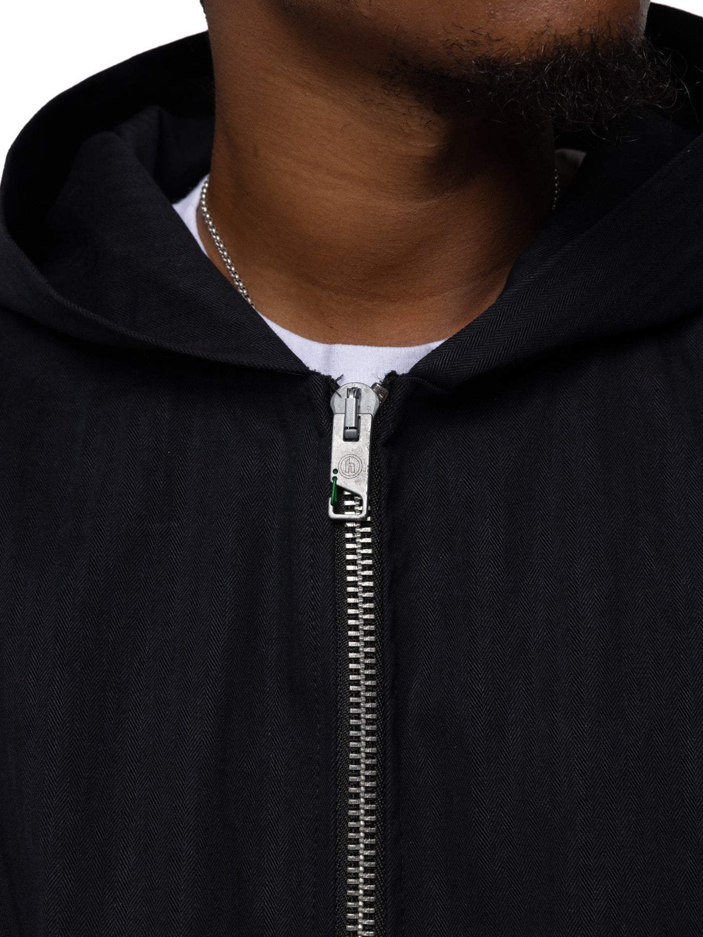 Hidden NY 3M Dragon Zip Shell Black Herringbone