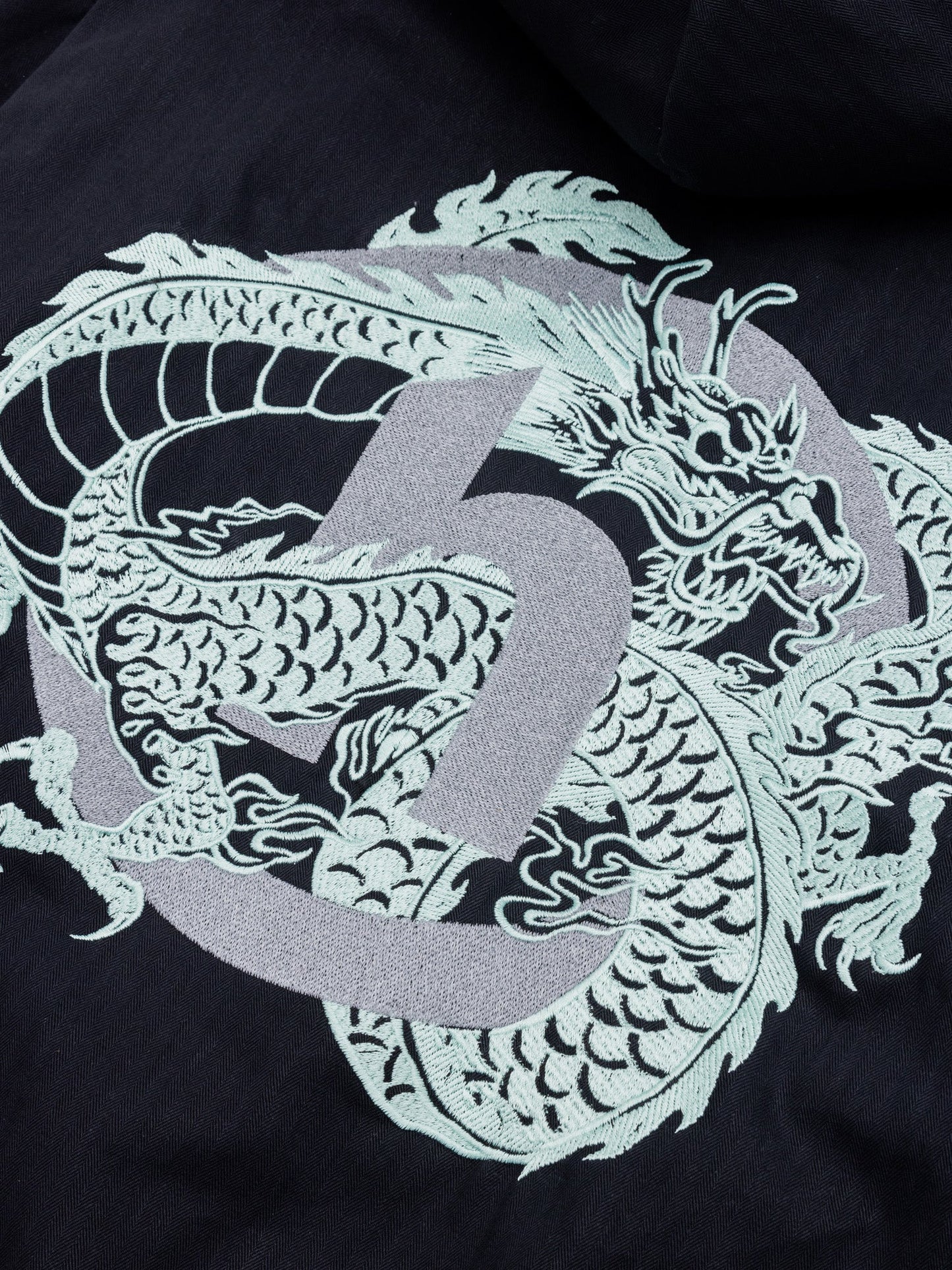 Hidden NY 3M Dragon Zip Shell Black Herringbone