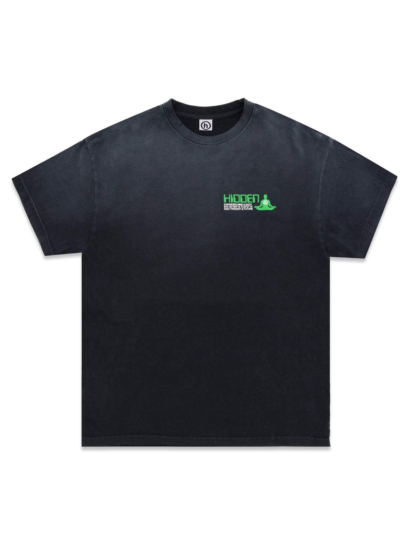 Hidden NY HIDDEN Zen Tee Washed Black