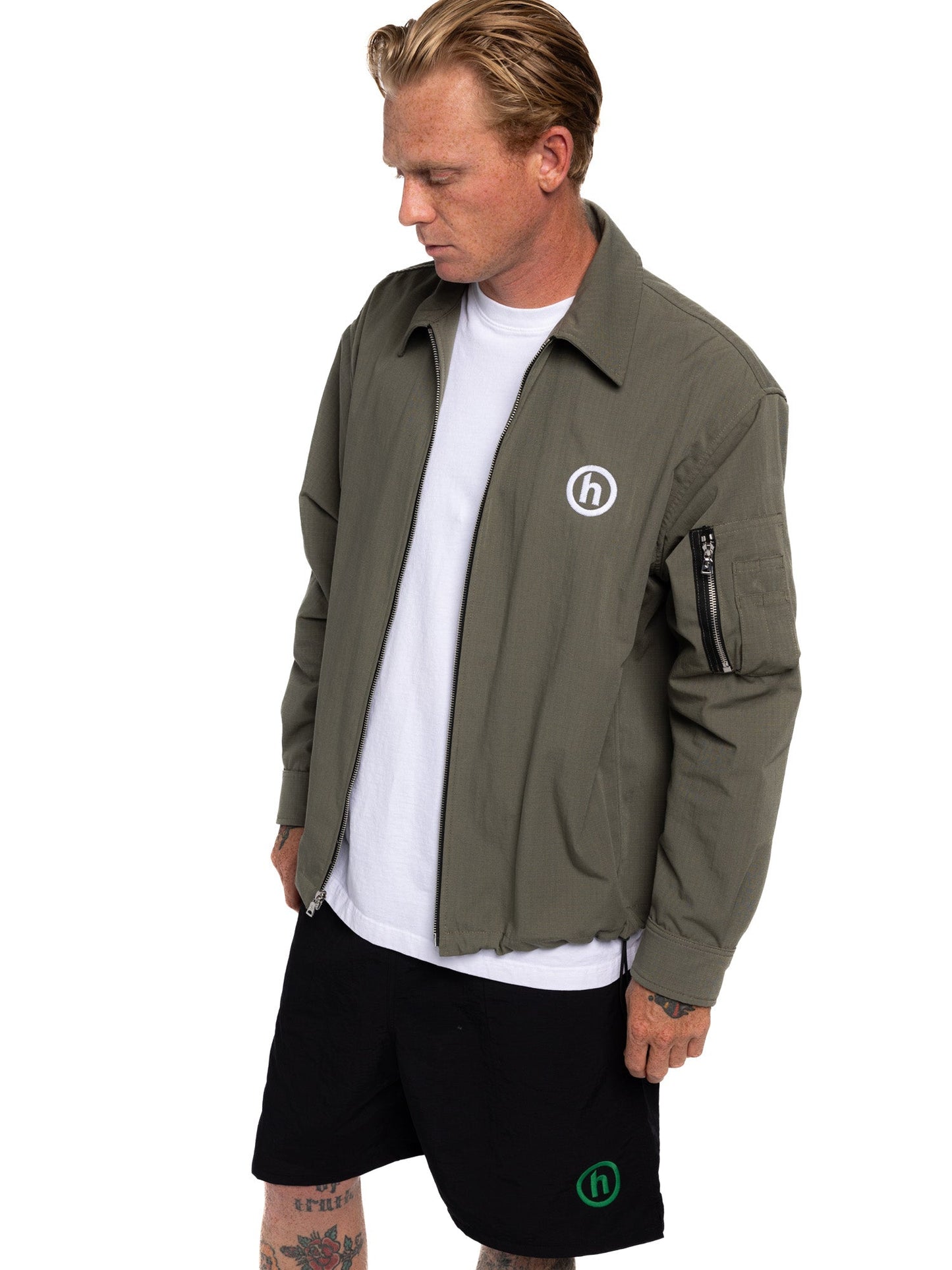 Hidden NY Ripstop Flight Shirt Olive