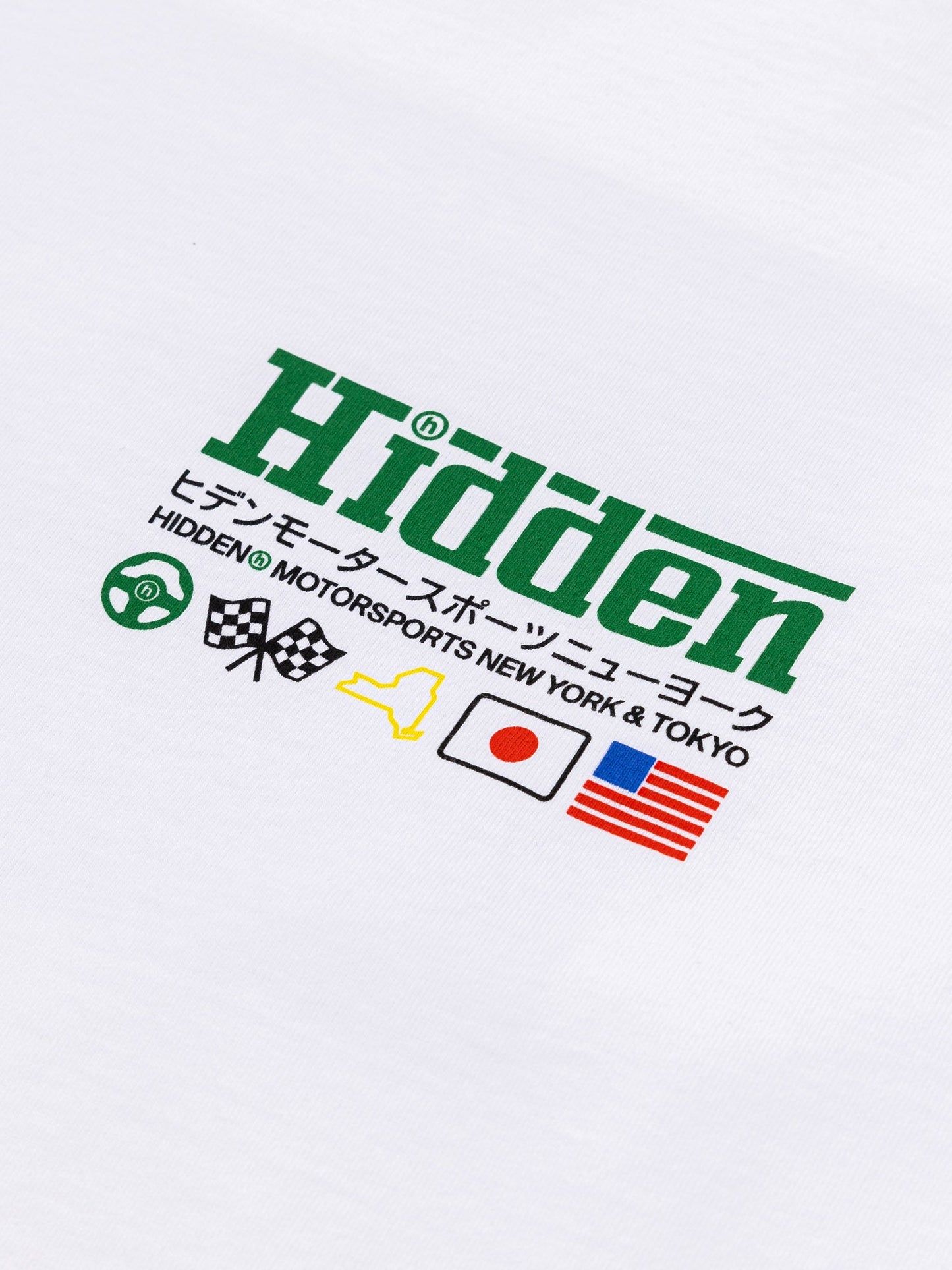 Hidden NY Selection Screen L/S Tee White