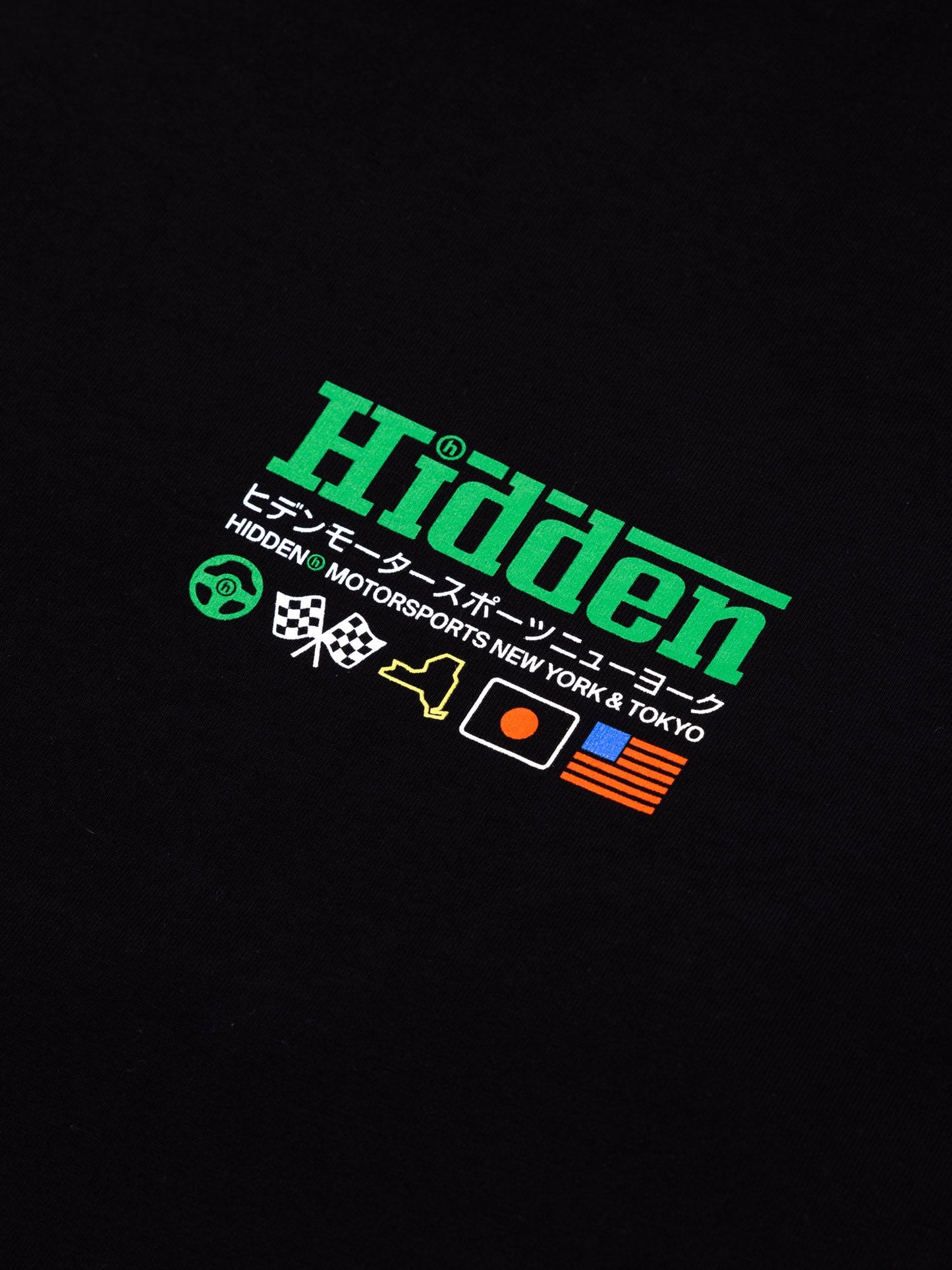 Hidden NY Selection Screen L/S Tee Black