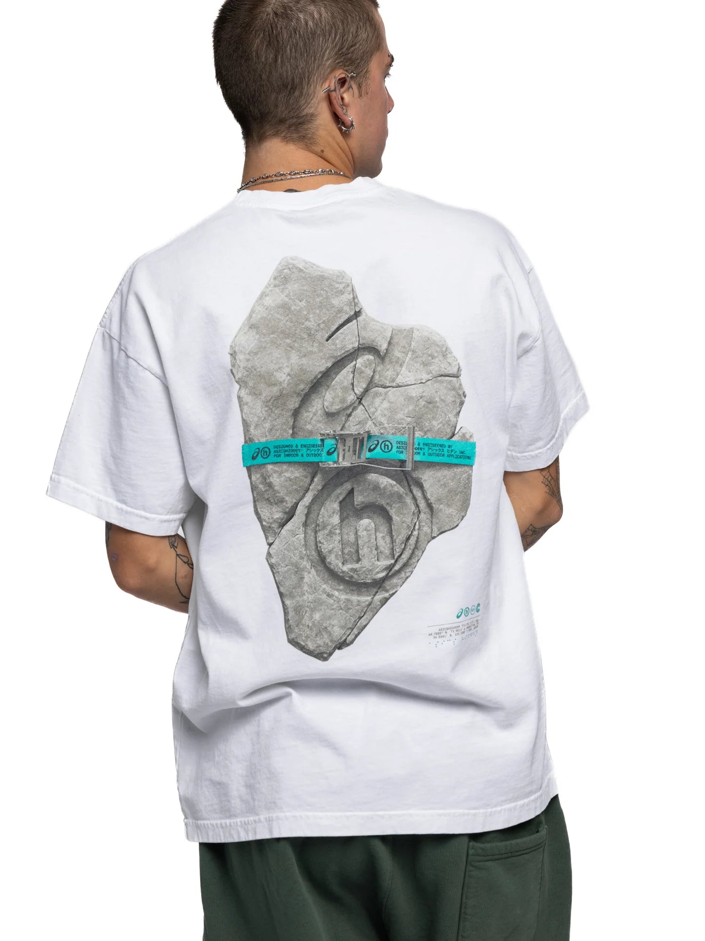 ASICS x Hidden NY Pretech Stone Tee White