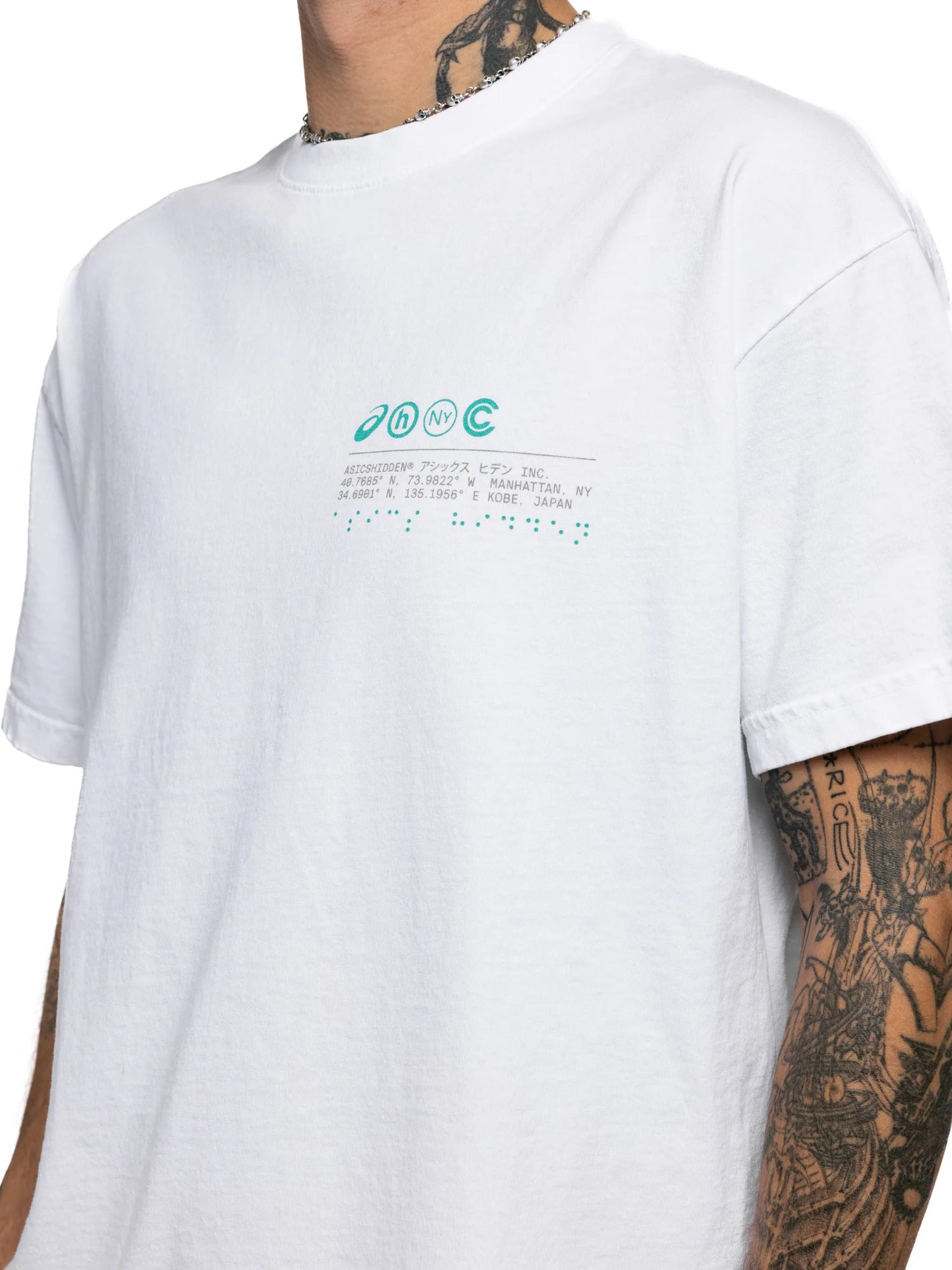 ASICS x Hidden NY Pretech Stone Tee White