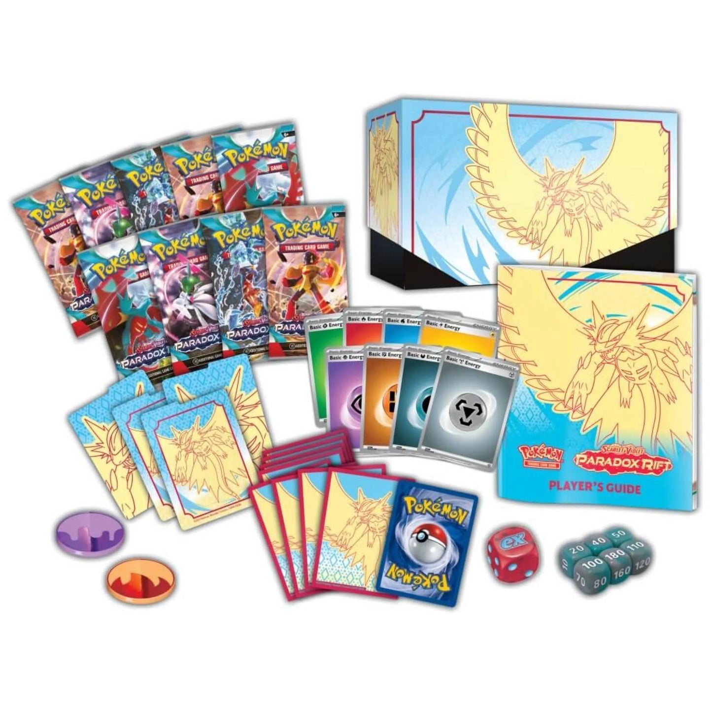 Pokemon - Paradox Rift: Elite Trainer Box - Roaring Moon