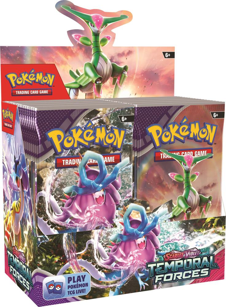 Pokemon - Scarlet & Violet - Temporal Forces - Booster Box (36 Packs)