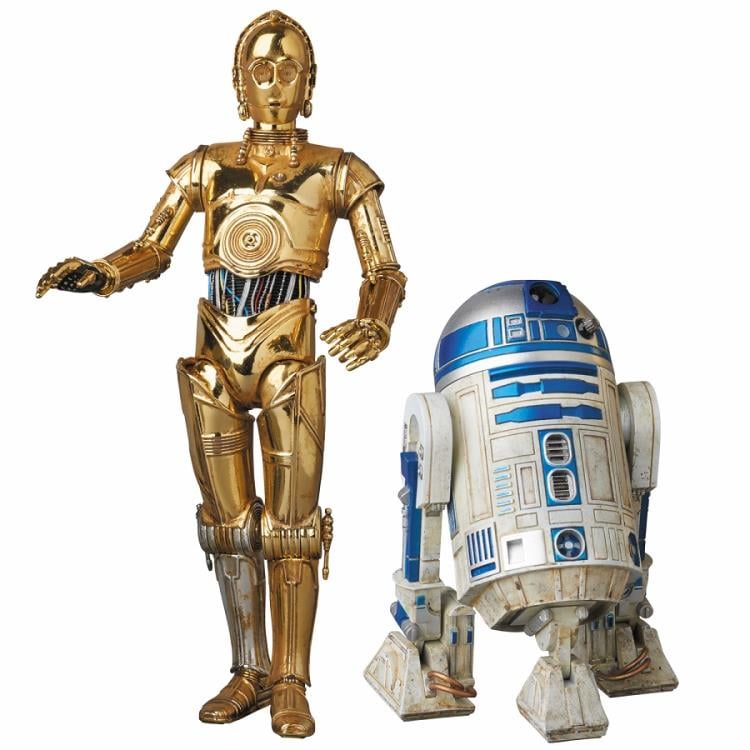 Medicom MAFEX - C-3PO & R2-D2 - STAR WARS Figure Set