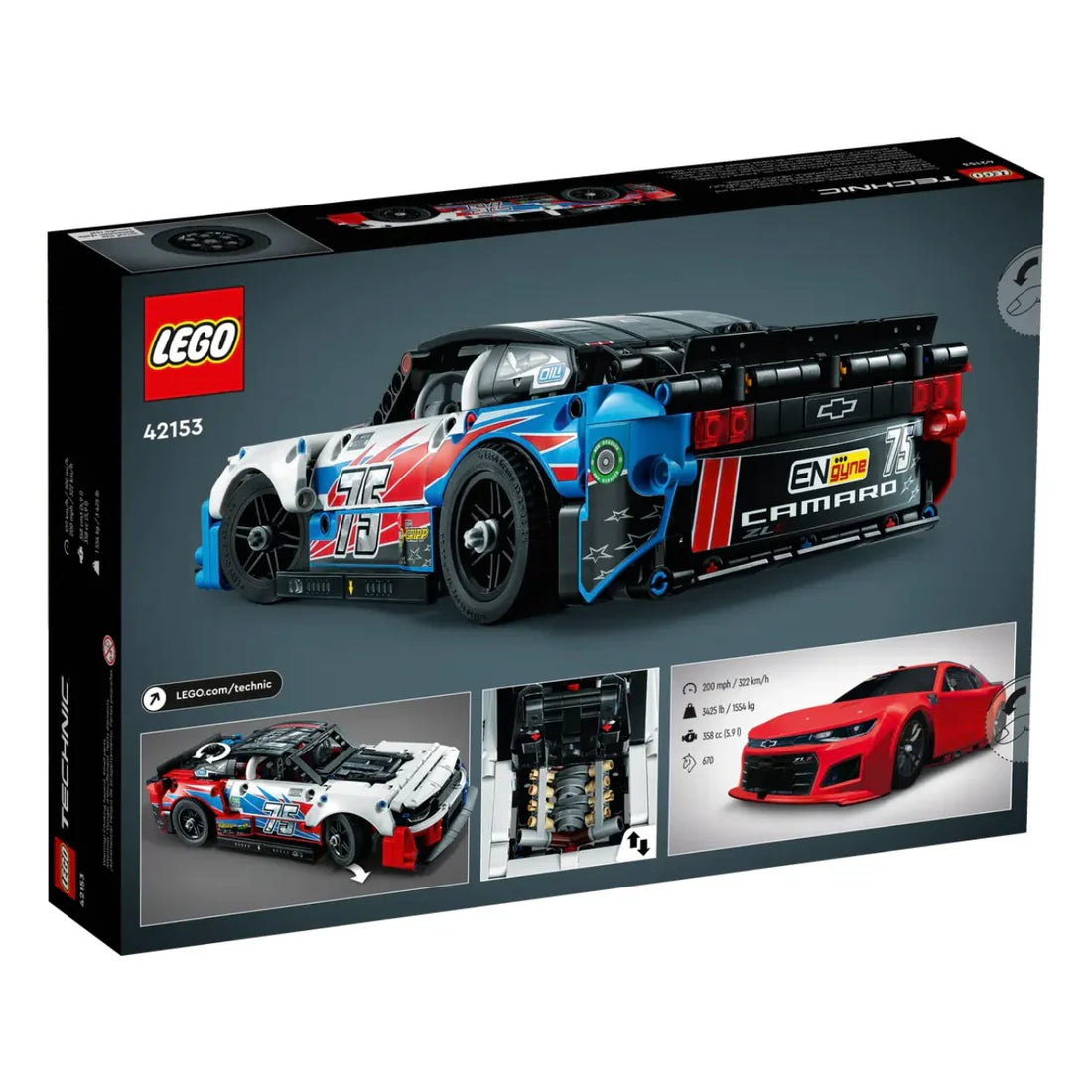 LEGO - Technic Nascar Next Gen Chevrolet Camaro ZL1 42153