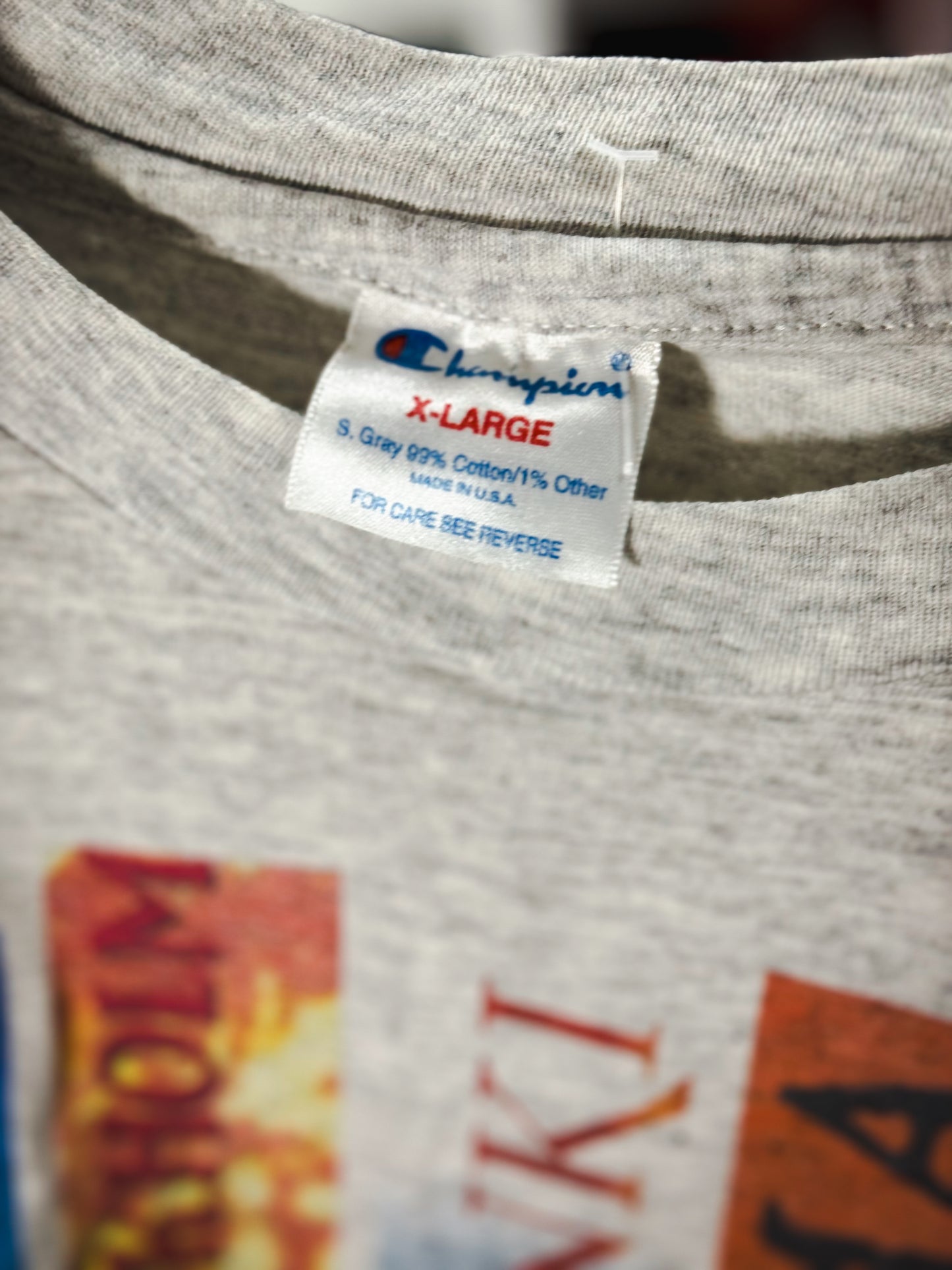 Champion Olympics Heritage Vintage Thrift Tee - Made in USA