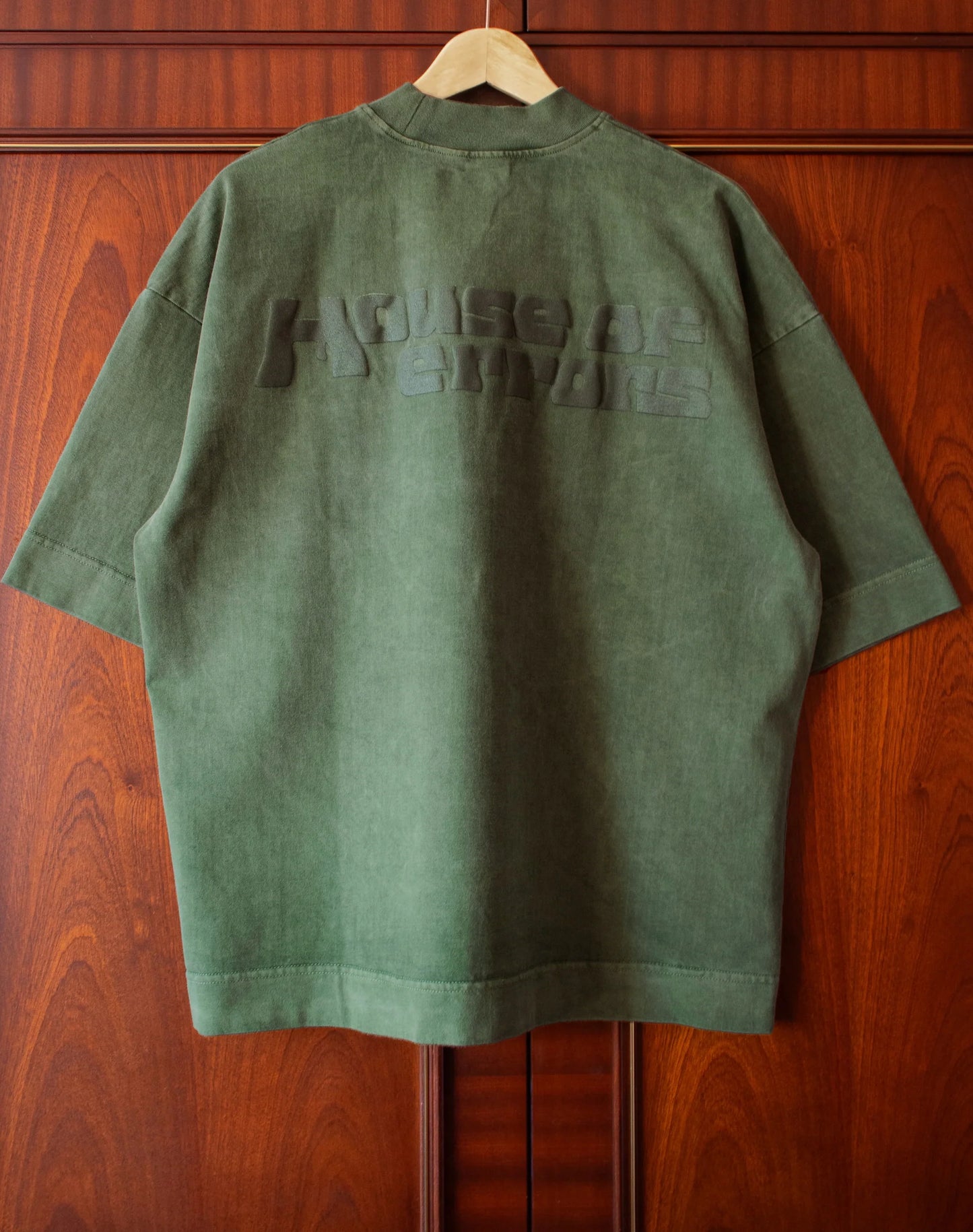 House of Errors - All-Seing Heavyweight Tee - EMERALD - Made in London