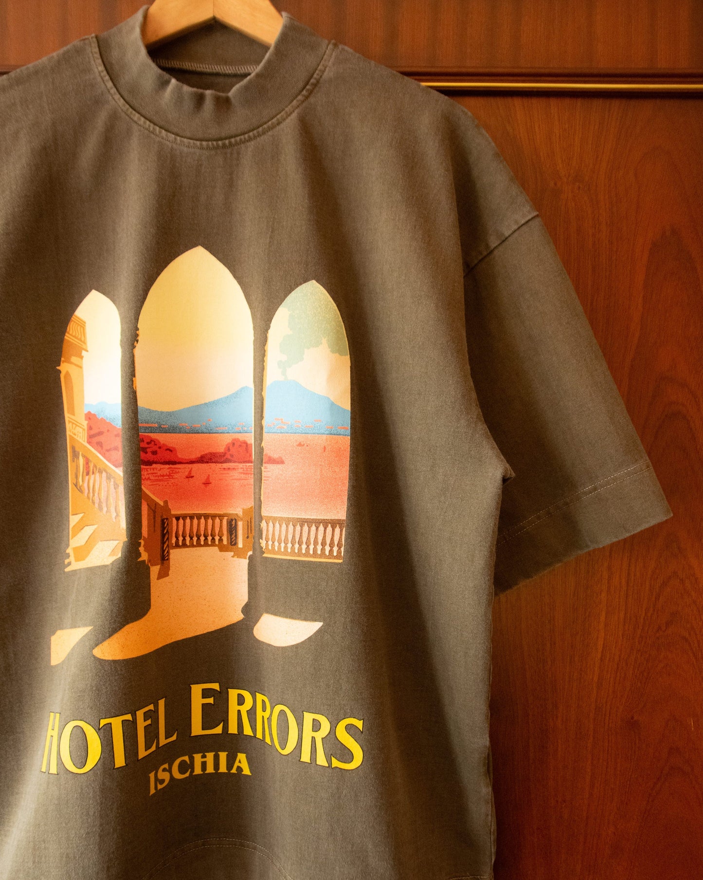 House of Errors - Hotel Errors Heavyweight Tee - Ischia - Made in London