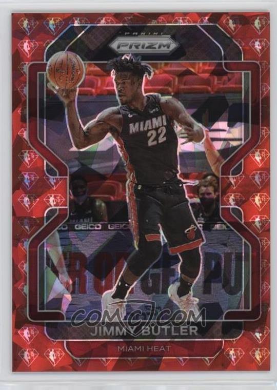 2021-22 Panini Prizm - NBA 75th Anniversary Diamond Prizm - Jimmy Butler #236 - Limited to /75 - Ungraded Raw Card