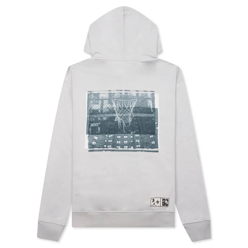 SaleSavy: Jordan x UNION x BBS Hoodie - Grey Fog