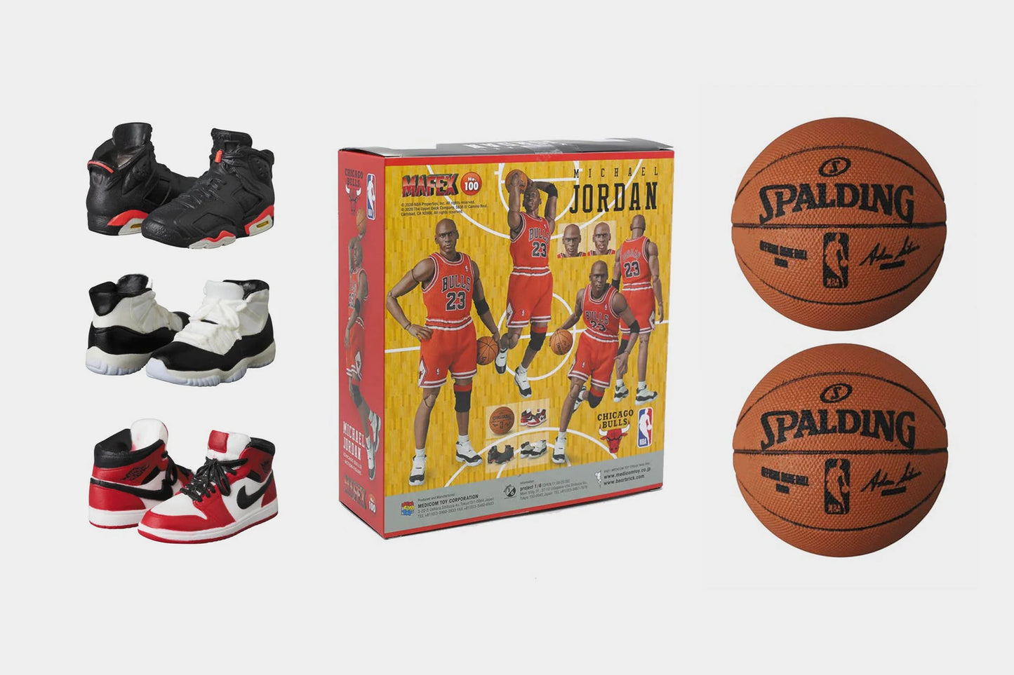 Medicom MAFEX - Michael Jordan Figure (Chicago Bulls) - #100