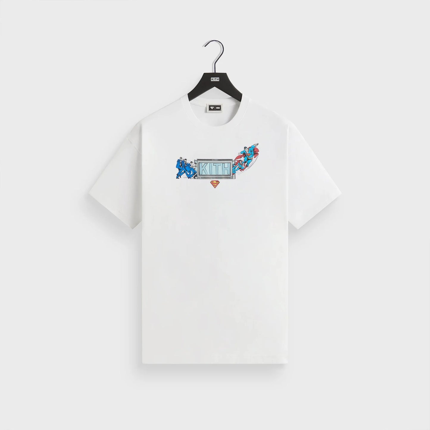 Superman x Kith Booth Vintage Tee - White