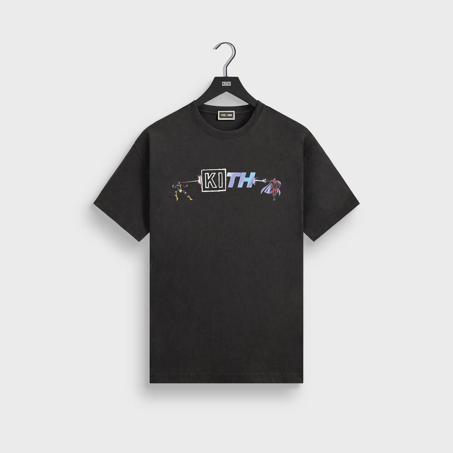 Marvel | Kith Cyclops vs. Magneto Vintage Tee - Black