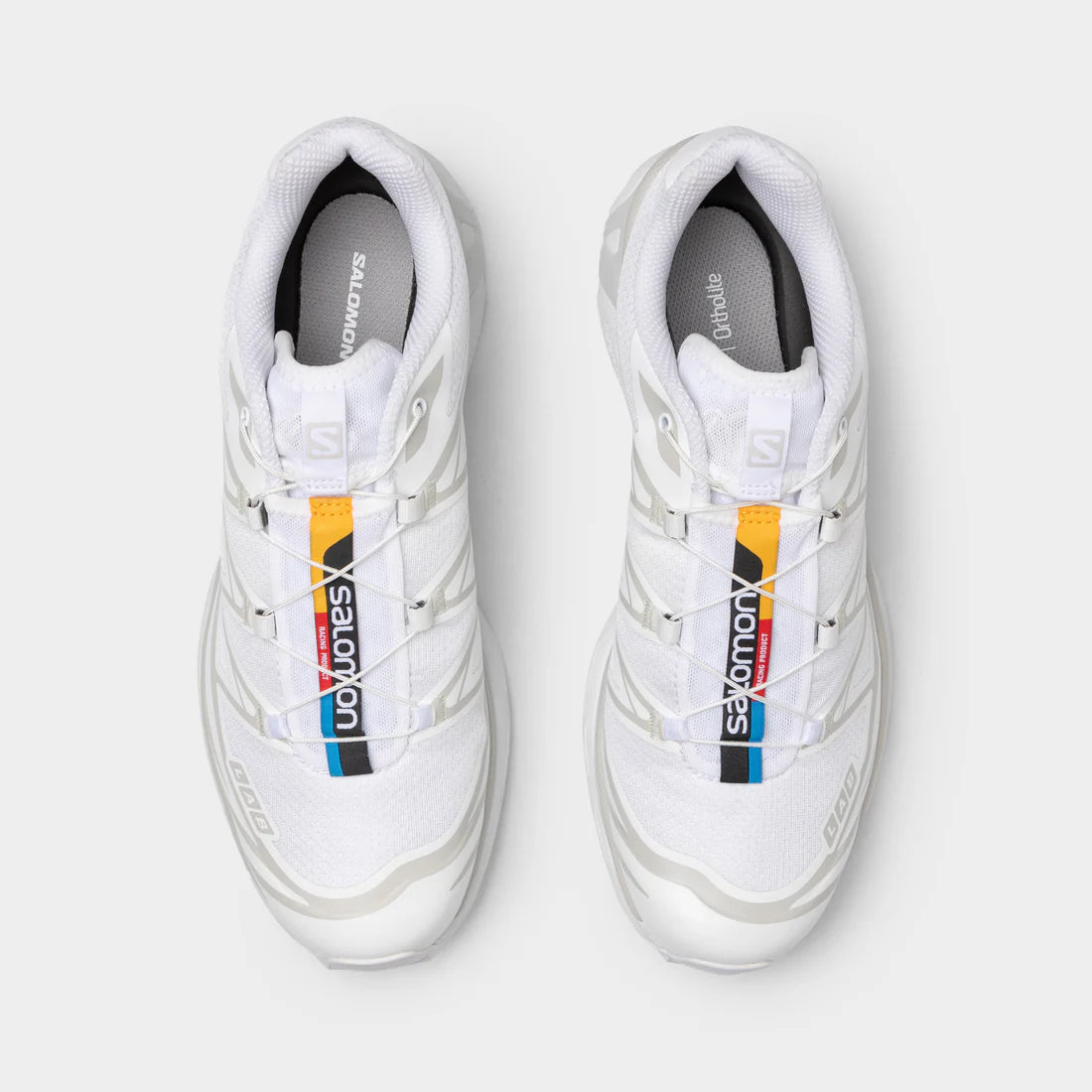 Salomon XT-6 White / White - Lunar Rock - L41252900