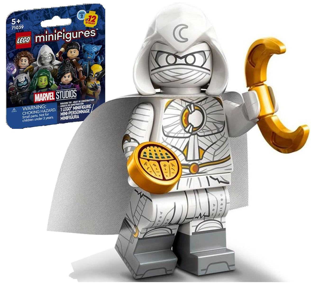LEGO Marvel - Minifigures Marvel Series 2 - Moon Knight - 71039-2