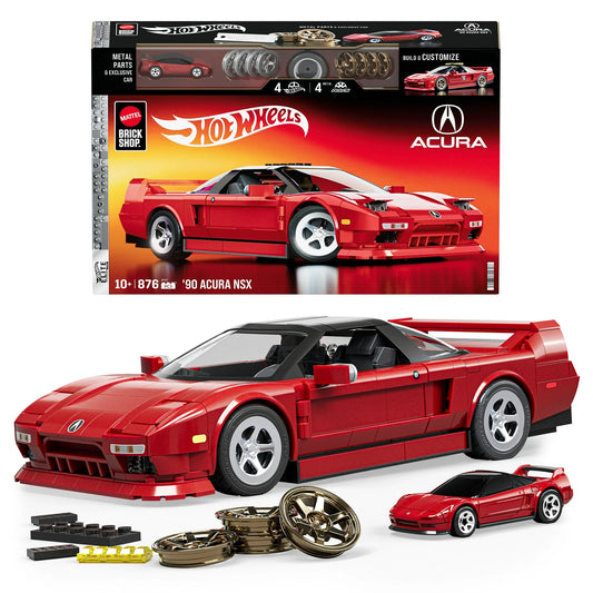 Mattel Brick Shop x Hot Wheels ’90 Acura NSX - PRE-ORDER DECEMBER 2025