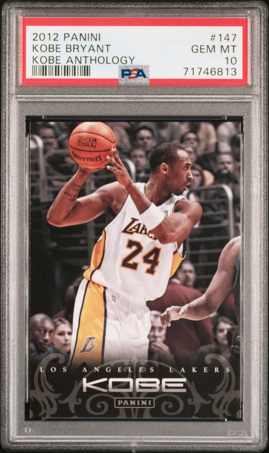 2012-13 Panini Kobe Bryant #147 - Kobe Anthology Lakers - PSA Graded Card
