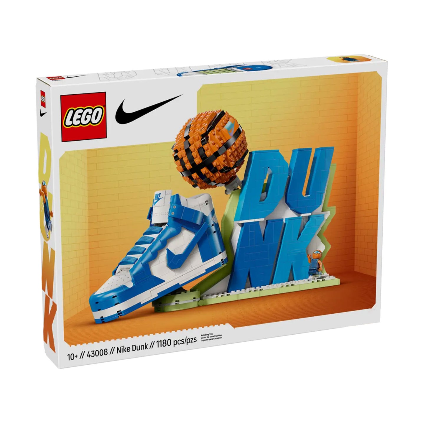 LEGO Nike - Nike Dunk Set - #43008 (READY TO SHIP) - MRMW43-008