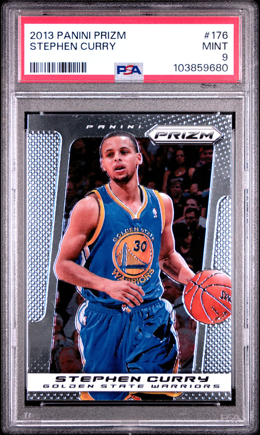 2013-14 Panini Prizm Stephen Curry #176 Warriors - PSA Graded Card