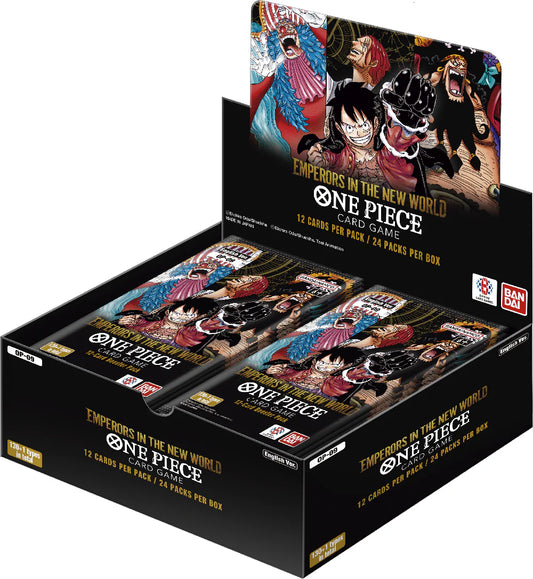 One Piece English - Emperors In The New World Booster Box - OP-09 Card Game