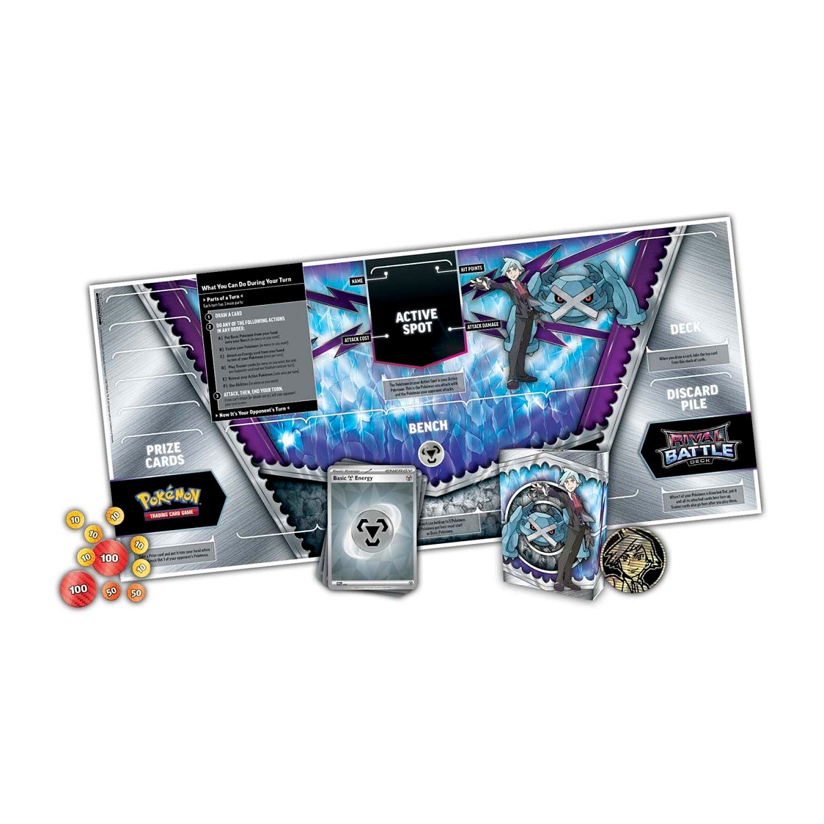 Pokemon - Rival Battle Deck—Steven - Includes Steven's Beldum #207 Promo