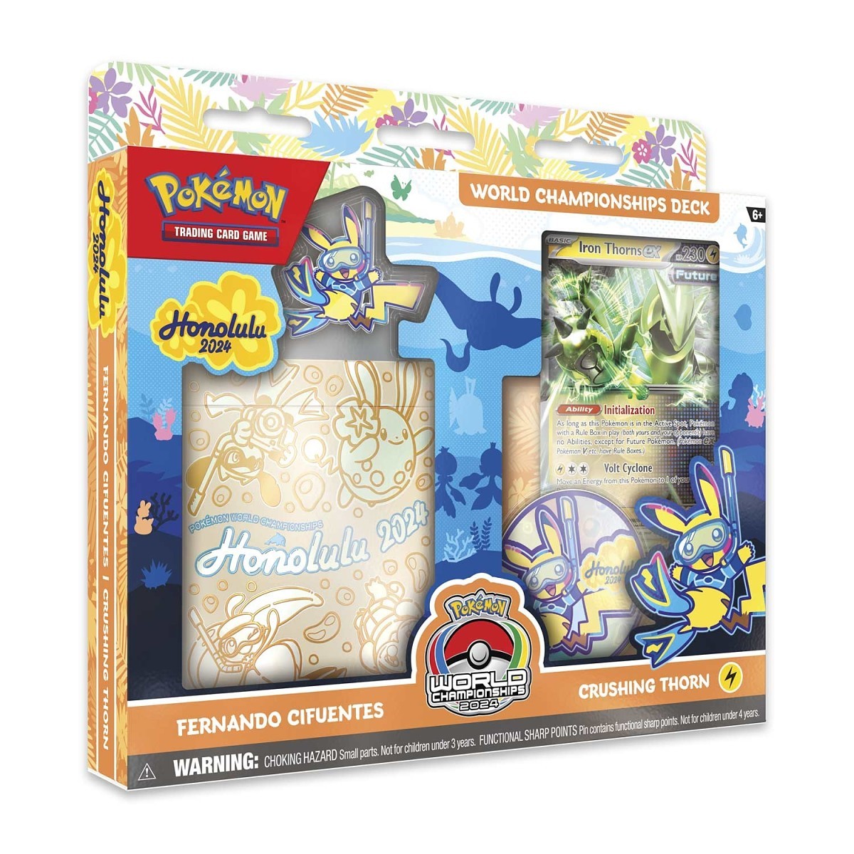 Pokemon TCG 2024 World Championships Deck - Fernando Cifuentes (Crushing Thorn) Pokemon TCG 2024 World Championships Deck - Fernando Cifuentes (Crushing Thorn)