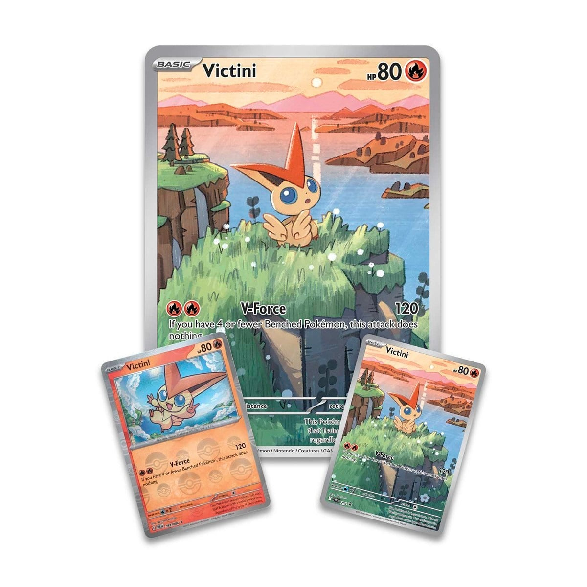 2025 Pokemon - Victini #208 Illustration Collection 3 Card Set with Ju SoleSavy 2025 Pokemon - Victini #208 Illustration Collection 3 Card Set with Ju SoleSavy