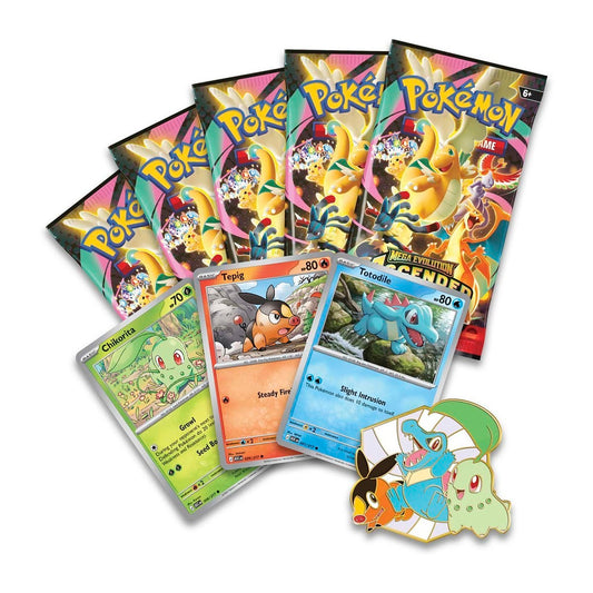 Pokemon - Mega Evolution - Ascended Heroes - First Partners Deluxe Pin Collection