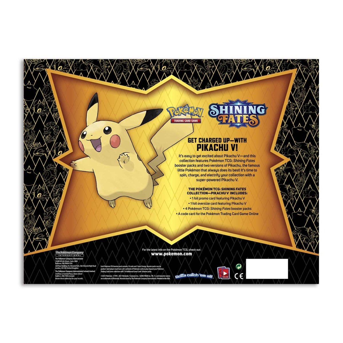 Pokemon - Shining Fates Collection - Pikachu V