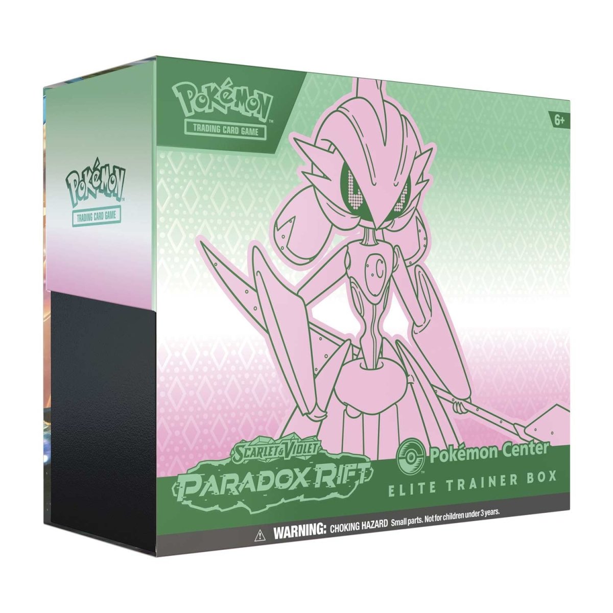 Pokemon - Scarlet & Violet - Paradox Rift Elite Trainer Box Iron Valiant - Pokemon Center Exclusive