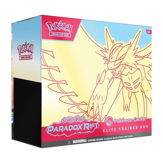 Pokemon - Scarlet & Violet - Paradox Rift Elite Trainer Box Roaring Moon - POKEMON CENTER Exclusive