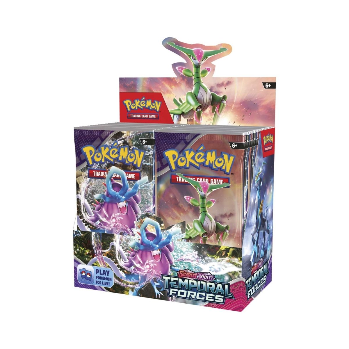 Pokemon - Scarlet & Violet - Temporal Forces Booster - 36 Packs