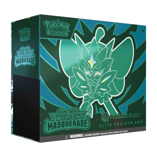 Pokemon - Scarlet & Violet - Twighlight Masquerade Elite Trainer Box - POKEMON CENTER Exclusive