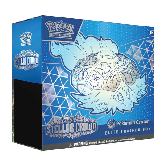 Pokemom - Scarlet & Violet - Stellar Crown - Elite Trainer Box POKEMON CENTER Exclusive