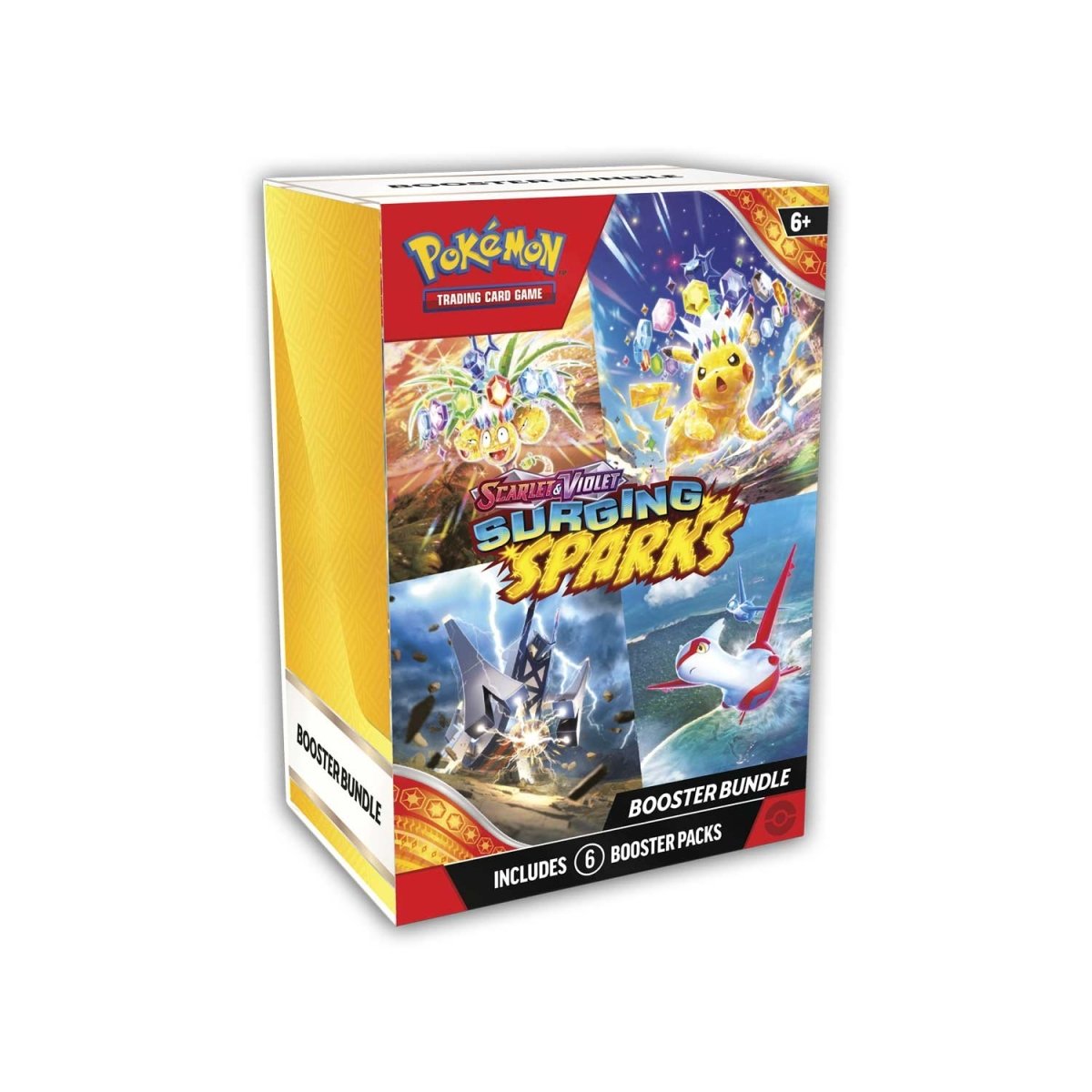 Pokemon - Scarlet & Violet - Surging Sparks -  Booster Bundle - 6 Packs