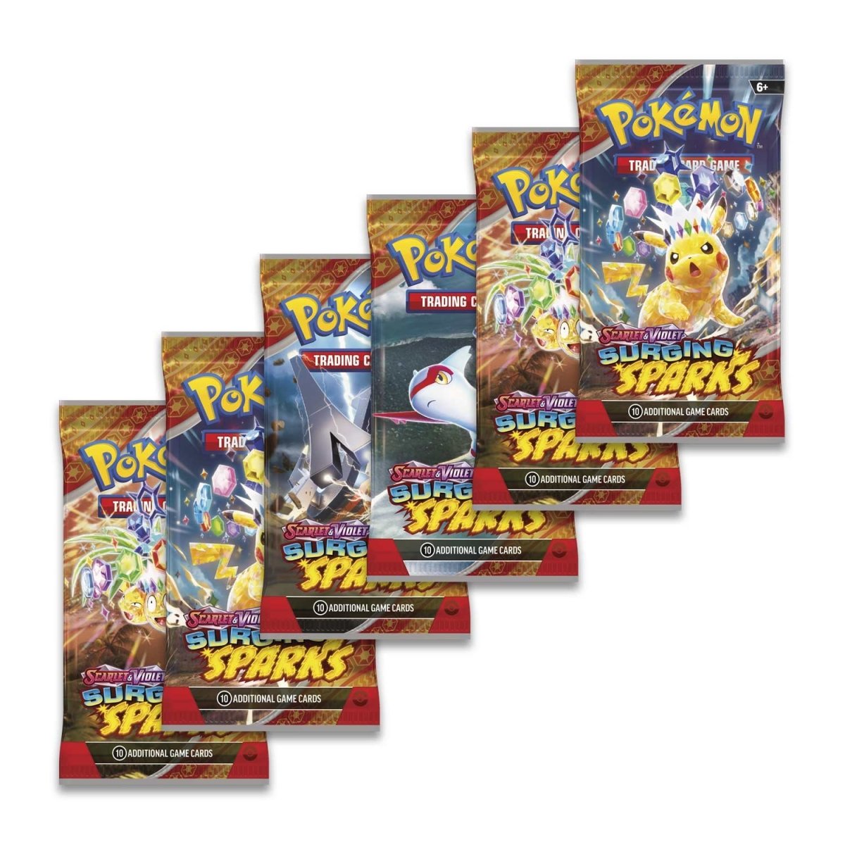 Pokemon - Scarlet & Violet - Surging Sparks -  Booster Bundle - 6 Packs