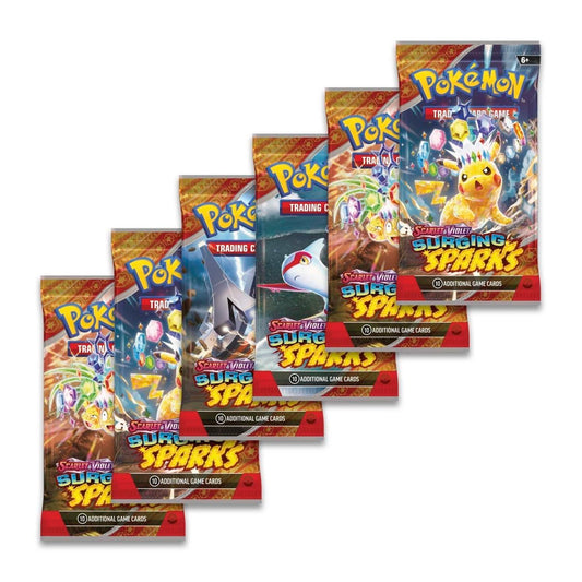 Pokemon - Scarlet & Violet - Surging Sparks - Booster Bundle - 6 Packs