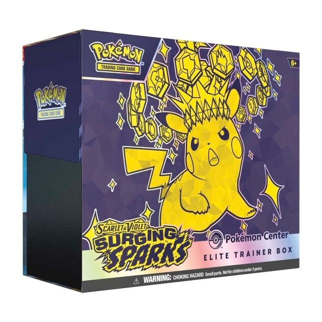 Pokemon - Scarlet & Violet - Surging Sparks Elite Trainer Box - Pokemon Center Exclusive